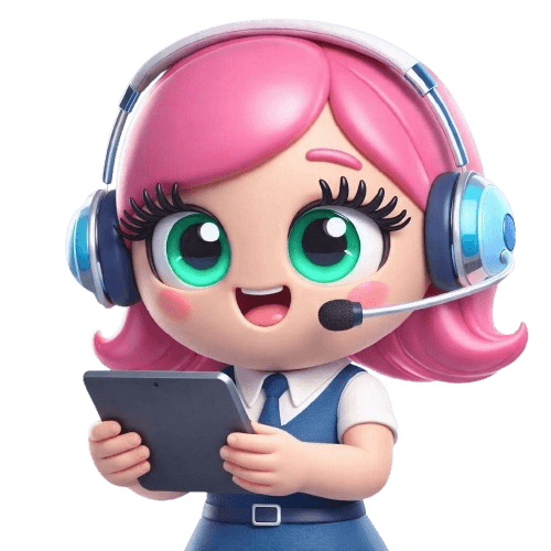 Lunna, assistente virtual para dúvidas sobre aulas e cursos